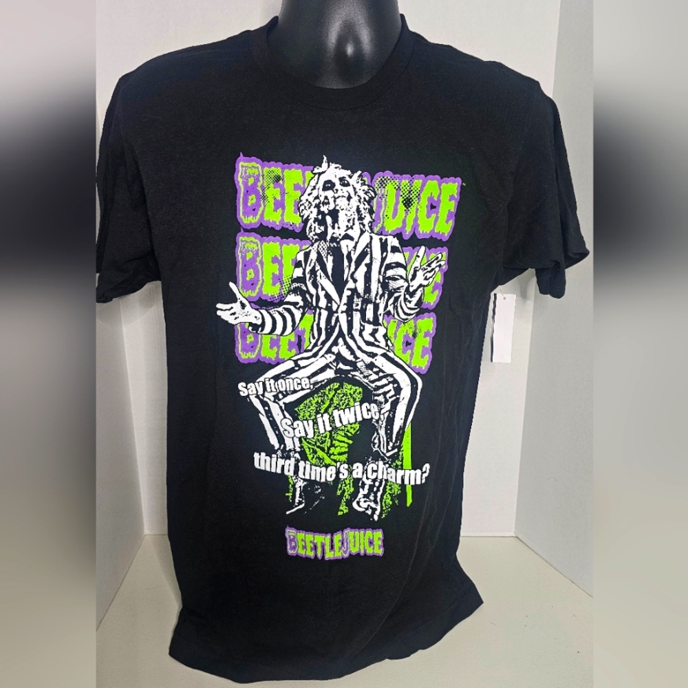 Beetlejuice Its Showtime Graphic T-Shirt